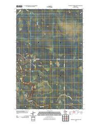 Johnson Landing NW Minnesota Historical topographic map, 1:24000 scale, 7.5 X 7.5 Minute, Year 2010