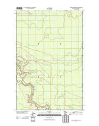 Johnson Landing NW Minnesota Historical topographic map, 1:24000 scale, 7.5 X 7.5 Minute, Year 2013