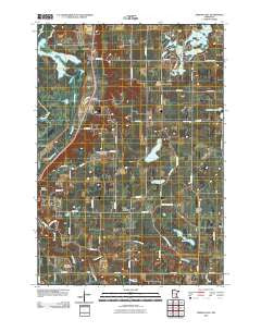 Jordan East Minnesota Historical topographic map, 1:24000 scale, 7.5 X 7.5 Minute, Year 2010