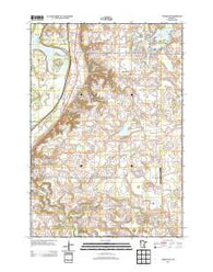 Jordan East Minnesota Historical topographic map, 1:24000 scale, 7.5 X 7.5 Minute, Year 2013