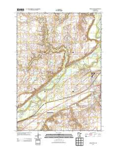 Jordan West Minnesota Historical topographic map, 1:24000 scale, 7.5 X 7.5 Minute, Year 2013