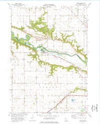 Judson Minnesota Historical topographic map, 1:24000 scale, 7.5 X 7.5 Minute, Year 1974