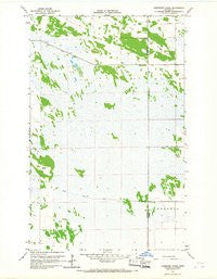 Juneberry Ridge Minnesota Historical topographic map, 1:24000 scale, 7.5 X 7.5 Minute, Year 1966