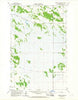 Juneberry Ridge Minnesota Historical topographic map, 1:24000 scale, 7.5 X 7.5 Minute, Year 1966