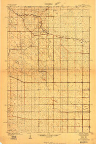 Juneberry Minnesota Historical topographic map, 1:31680 scale, 15 X 15 Minute, Year 1930
