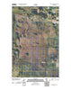 Juneberry Ridge Minnesota Historical topographic map, 1:24000 scale, 7.5 X 7.5 Minute, Year 2010