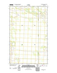 Juneberry Ridge Minnesota Historical topographic map, 1:24000 scale, 7.5 X 7.5 Minute, Year 2013