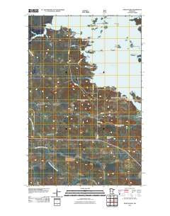 Kabetogama Minnesota Historical topographic map, 1:24000 scale, 7.5 X 7.5 Minute, Year 2011