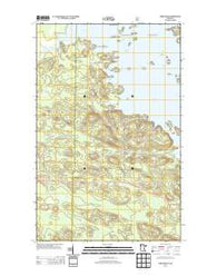 Kabetogama Minnesota Historical topographic map, 1:24000 scale, 7.5 X 7.5 Minute, Year 2013