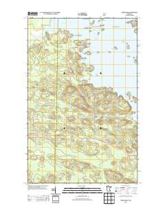 Kabetogama Minnesota Historical topographic map, 1:24000 scale, 7.5 X 7.5 Minute, Year 2013