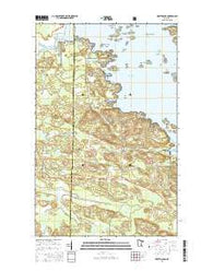 Kabetogama Minnesota Current topographic map, 1:24000 scale, 7.5 X 7.5 Minute, Year 2016