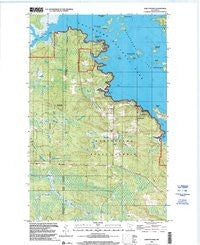 Kabetogama Minnesota Historical topographic map, 1:24000 scale, 7.5 X 7.5 Minute, Year 1999