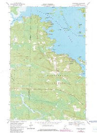 Kabetogama Minnesota Historical topographic map, 1:24000 scale, 7.5 X 7.5 Minute, Year 1969