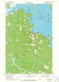 Kabetogama Minnesota Historical topographic map, 1:24000 scale, 7.5 X 7.5 Minute, Year 1969