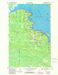 Kabetogama Minnesota Historical topographic map, 1:24000 scale, 7.5 X 7.5 Minute, Year 1969