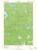 Kabustasa Lake Minnesota Historical topographic map, 1:24000 scale, 7.5 X 7.5 Minute, Year 1967