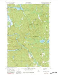 Kabustasa Lake Minnesota Historical topographic map, 1:24000 scale, 7.5 X 7.5 Minute, Year 1967