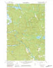 Kabustasa Lake Minnesota Historical topographic map, 1:24000 scale, 7.5 X 7.5 Minute, Year 1967