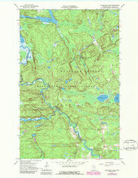 Kabustasa Lake Minnesota Historical topographic map, 1:24000 scale, 7.5 X 7.5 Minute, Year 1967