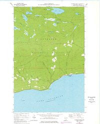 Kadunce River Minnesota Historical topographic map, 1:24000 scale, 7.5 X 7.5 Minute, Year 1960
