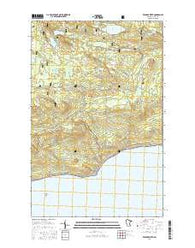 Kadunce River Minnesota Current topographic map, 1:24000 scale, 7.5 X 7.5 Minute, Year 2016