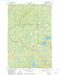 Kane Lake Minnesota Historical topographic map, 1:24000 scale, 7.5 X 7.5 Minute, Year 1981