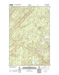 Kane Lake Minnesota Historical topographic map, 1:24000 scale, 7.5 X 7.5 Minute, Year 2013