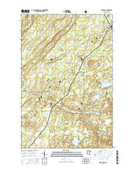 Kane Lake Minnesota Current topographic map, 1:24000 scale, 7.5 X 7.5 Minute, Year 2016