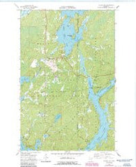 Kangas Bay Minnesota Historical topographic map, 1:24000 scale, 7.5 X 7.5 Minute, Year 1965