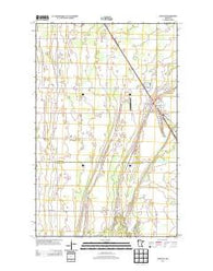 Karlstad Minnesota Historical topographic map, 1:24000 scale, 7.5 X 7.5 Minute, Year 2013