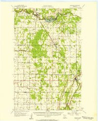 Karlstad Minnesota Historical topographic map, 1:62500 scale, 15 X 15 Minute, Year 1956