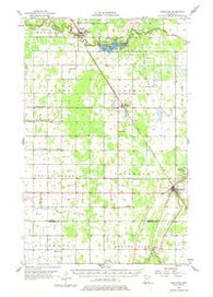 Karlstad Minnesota Historical topographic map, 1:62500 scale, 15 X 15 Minute, Year 1956