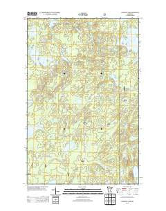 Kawishiwi Lake Minnesota Historical topographic map, 1:24000 scale, 7.5 X 7.5 Minute, Year 2013
