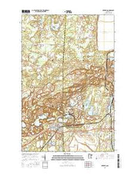 Keewatin Minnesota Current topographic map, 1:24000 scale, 7.5 X 7.5 Minute, Year 2016
