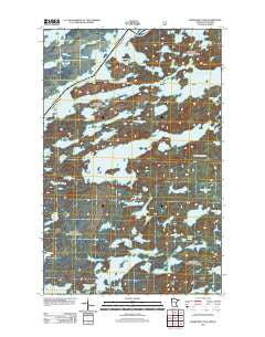 Kekekabic Lake Minnesota Historical topographic map, 1:24000 scale, 7.5 X 7.5 Minute, Year 2011