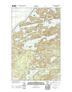 Kekekabic Lake Minnesota Historical topographic map, 1:24000 scale, 7.5 X 7.5 Minute, Year 2013