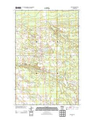 Kelliher Minnesota Historical topographic map, 1:24000 scale, 7.5 X 7.5 Minute, Year 2013