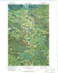Kelliher Minnesota Historical topographic map, 1:24000 scale, 7.5 X 7.5 Minute, Year 1971