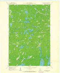 Kelso Mountain Minnesota Historical topographic map, 1:24000 scale, 7.5 X 7.5 Minute, Year 1960