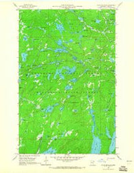 Kelso Mountain Minnesota Historical topographic map, 1:24000 scale, 7.5 X 7.5 Minute, Year 1960