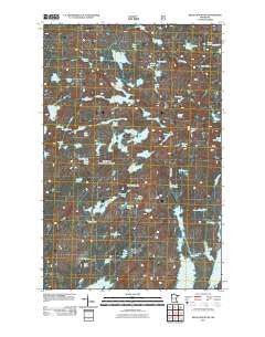 Kelso Mountain Minnesota Historical topographic map, 1:24000 scale, 7.5 X 7.5 Minute, Year 2011