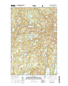 Kelso Mountain Minnesota Current topographic map, 1:24000 scale, 7.5 X 7.5 Minute, Year 2016