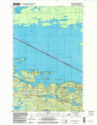 Kempton Bay Minnesota Historical topographic map, 1:24000 scale, 7.5 X 7.5 Minute, Year 1999