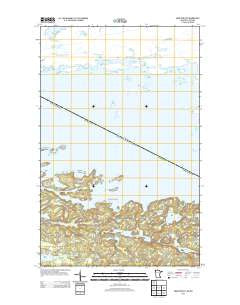 Kempton Bay Minnesota Historical topographic map, 1:24000 scale, 7.5 X 7.5 Minute, Year 2013