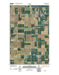 Kennedy Minnesota Historical topographic map, 1:24000 scale, 7.5 X 7.5 Minute, Year 2010
