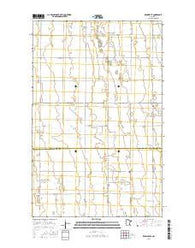 Kennedy SE Minnesota Current topographic map, 1:24000 scale, 7.5 X 7.5 Minute, Year 2016