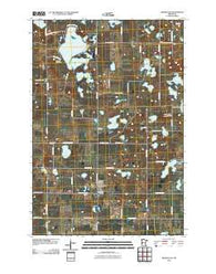 Kensington Minnesota Historical topographic map, 1:24000 scale, 7.5 X 7.5 Minute, Year 2010