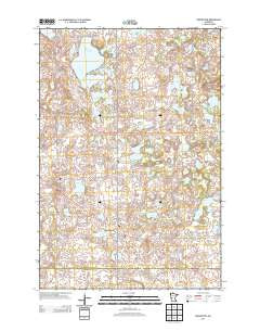 Kensington Minnesota Historical topographic map, 1:24000 scale, 7.5 X 7.5 Minute, Year 2013
