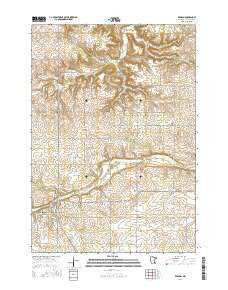Kenyon Minnesota Current topographic map, 1:24000 scale, 7.5 X 7.5 Minute, Year 2016