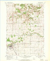 Kenyon Minnesota Historical topographic map, 1:24000 scale, 7.5 X 7.5 Minute, Year 1968